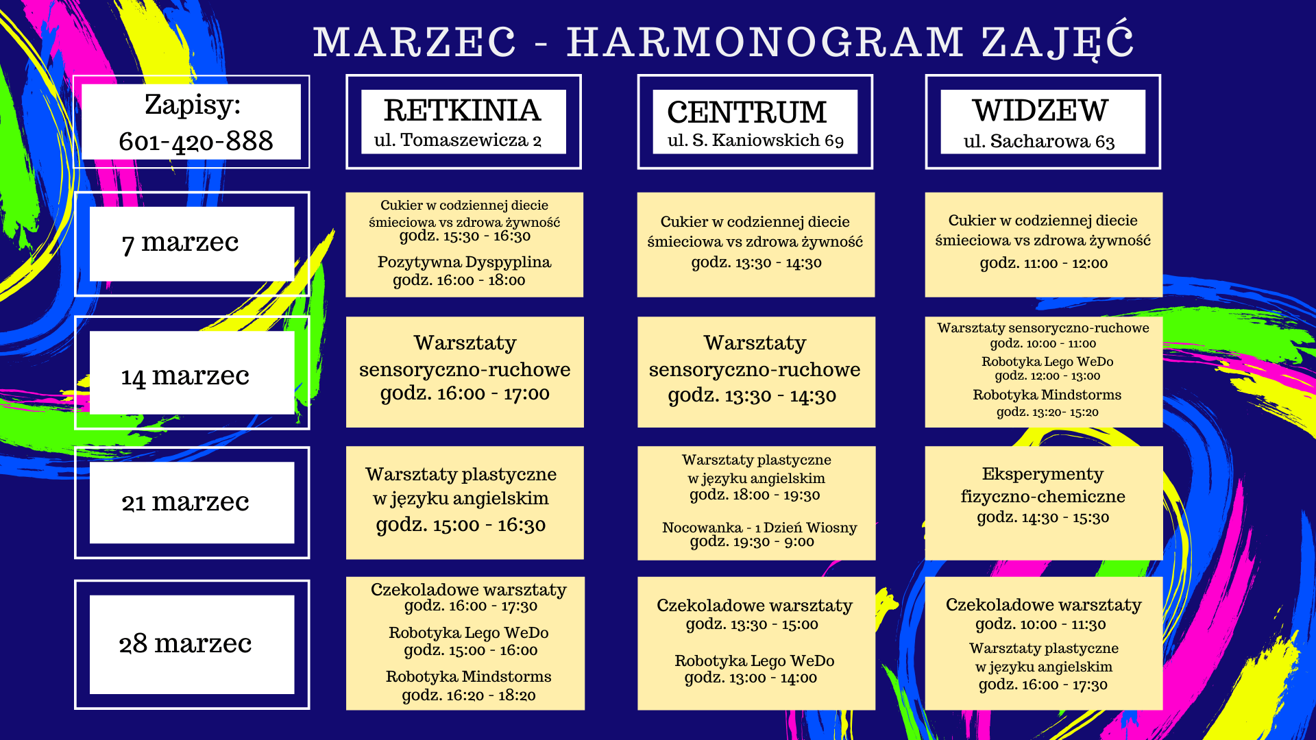 You are currently viewing Zajęcia dla dzieci – Akademia BEC – Marzec 2020