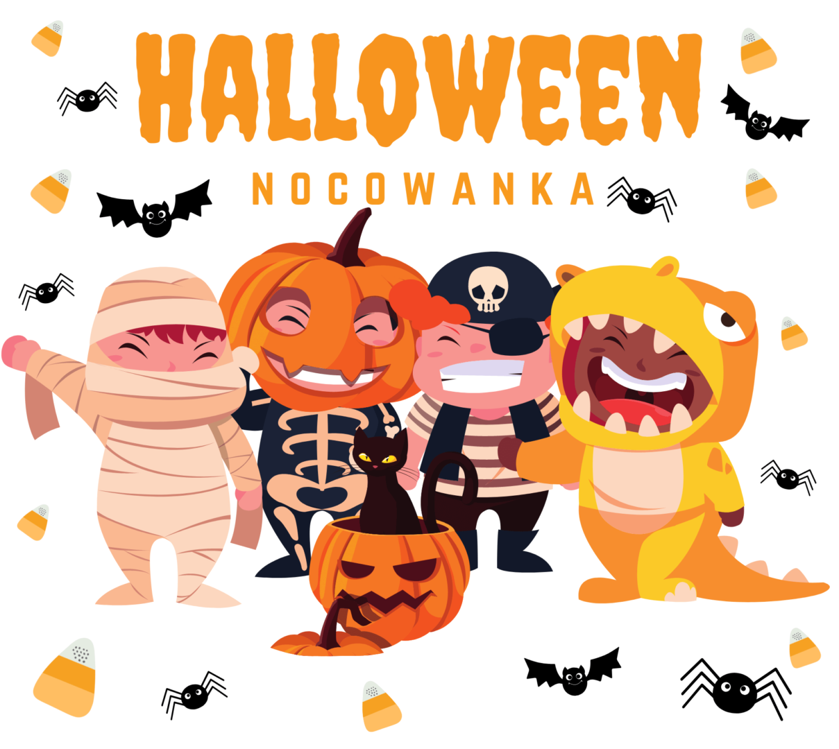 Read more about the article Nocowanka Halloween dla dzieci – 22-23.10.2022