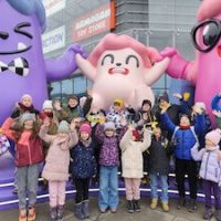 Wycieczka do Hopa Lupa na półkoloniach zimowych w Łodzi organizowanych przez Baby English Center